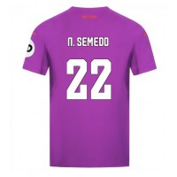 Echipament fotbal Wolves Nelson Semedo #22 Tricou Treilea 2024-25 maneca scurta